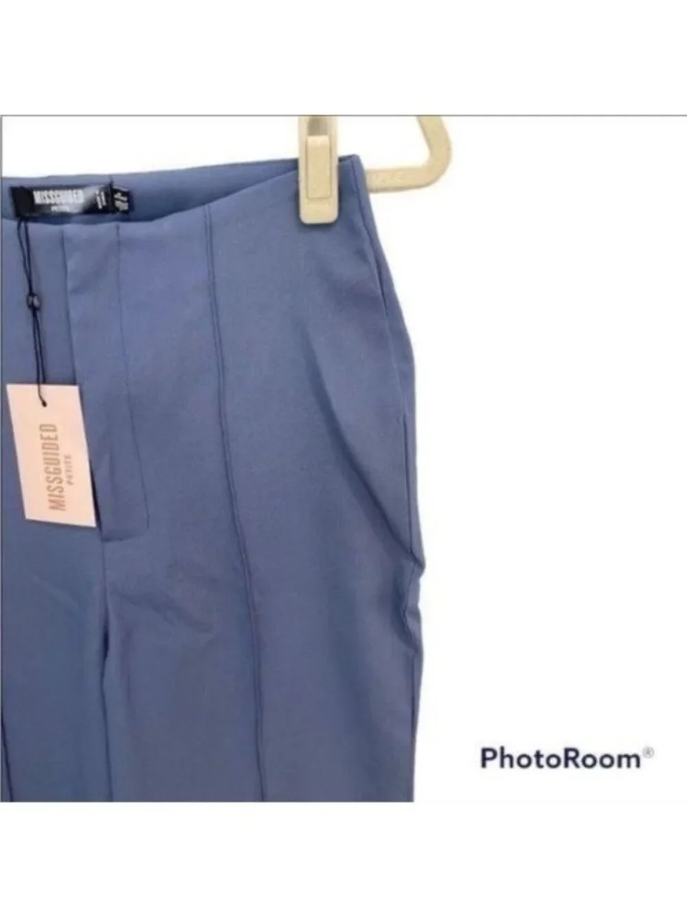 NWT Missguided Petite Straight Leg Tailored Trousers, size 4P